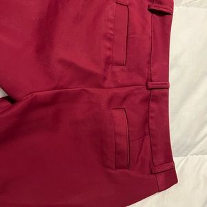 Pants from express. Size 2R. Cranberry color. Great condition